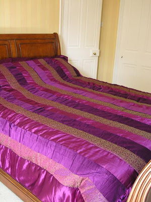 Purple quilt from Bhatik