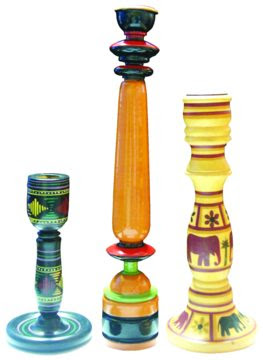 Candle stands and knick knacks from Avenues, Bangalore