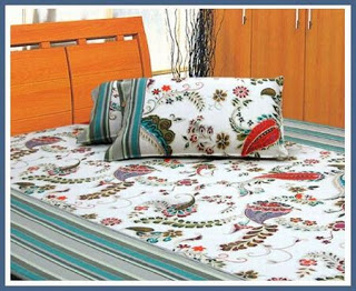 bedspreads, duvet covers and cushion covers linen with an Indian touch