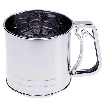 Diwali gift | cool flour sifter for the cake maker from Shoppers stop online store