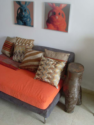 Home in Cubelle | Wooden sofa
