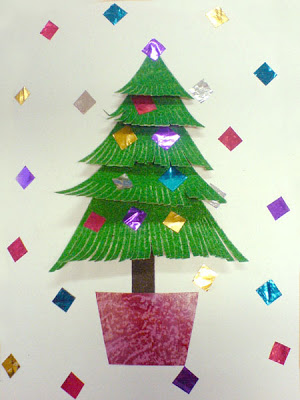 handmade Christmas card by Nirmitee Raorane