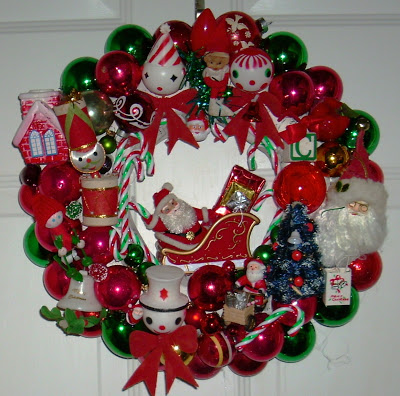 DIY X-mas wreath for kids