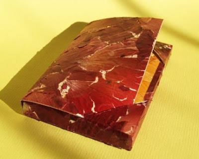 Valentine gift made by onion skin