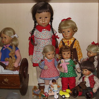 Nicola's collection of vintage dolls | Vintage lover | theKeybunch decor