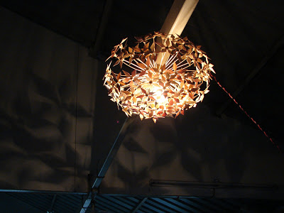 Bamboo lamp - Mann-made design