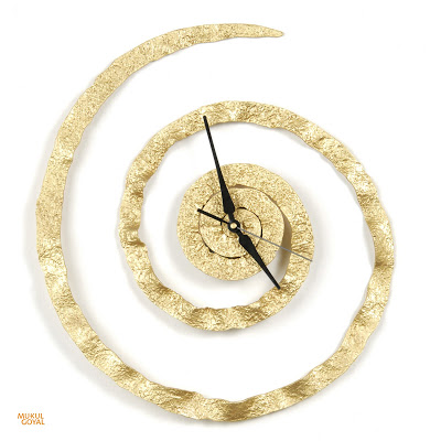 Rustic Clock by Mukul Goyal