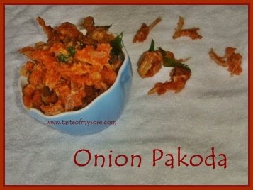 Onion pakodas