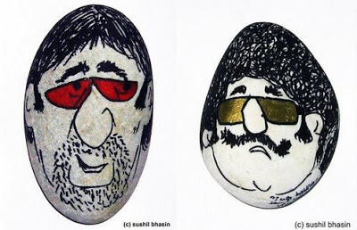 art collection created by Sushil using pebble