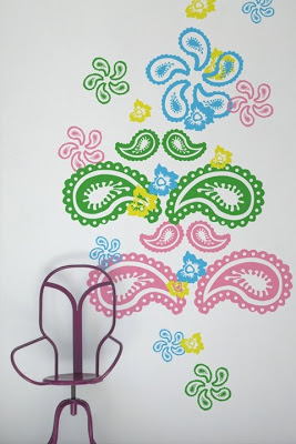 A pretty wall decal