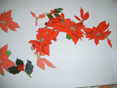 download and print the poinsettia templates