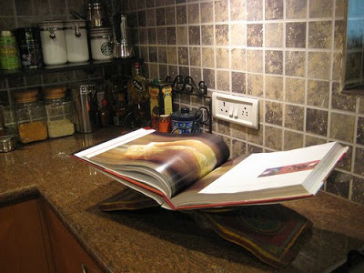 recipe book stand