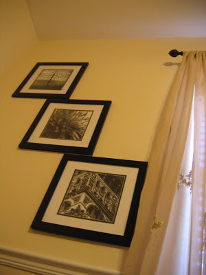 add charm to the plain wall in the study