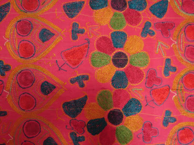 An Asian suzani piece at Bella's room in Canada | theKeybunch decor blog