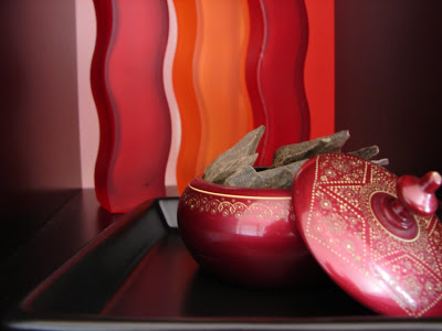 A decorative box; Ikea finds in the background | Bella's room in Canada | theKeybunch decor