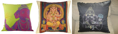 Cozy up with Ganeshji - Cushion covers