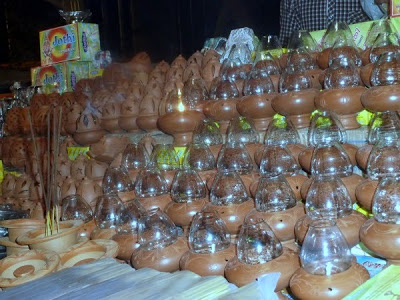 Terracotta lanterns products from Kala Madhyam mela