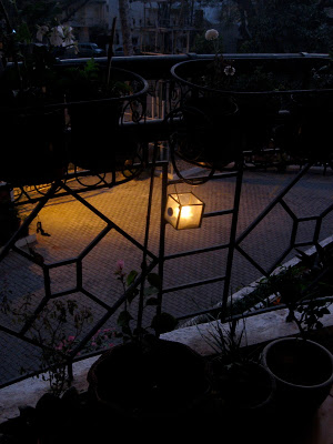 A beautiful balcony decor of Anu Gummaraju