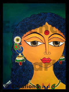 Women's Day Buildup ~Rachana Saurabh: Self-taught artist with a style ...