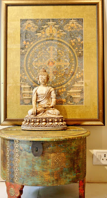 The Keybunch, buddha on a table by serenity