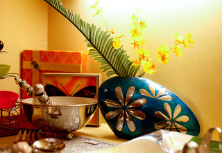 beautiful enameled vase uploaded by Sujatha Giri