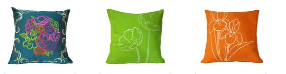 Pretty Garden Cushion Covers from TheBombayStore.com online shopping