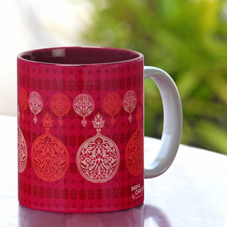 Krsna Mehta - designer mug paisley