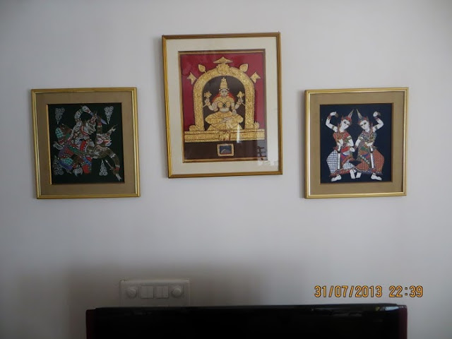 The Mysore painting and The Thai paintings | Aparna's home tour in Bengaluru