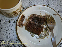 recipe eggless chocolate cake, coffeecream filling, ganache