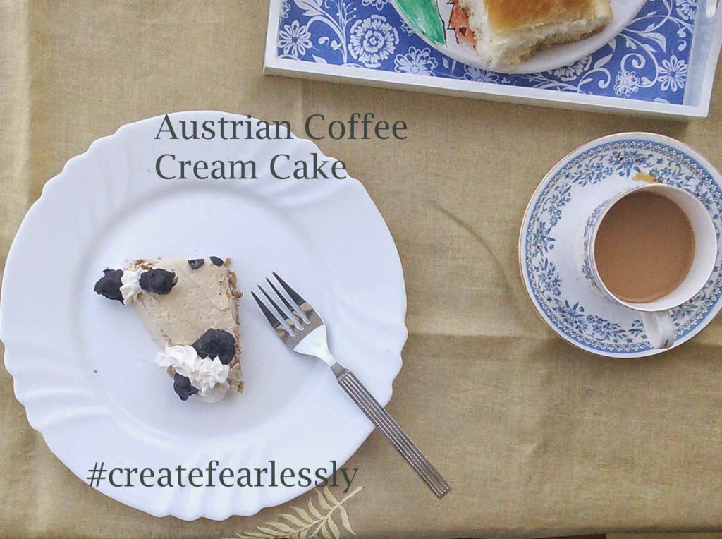 Austrian Coffee Cream Cake