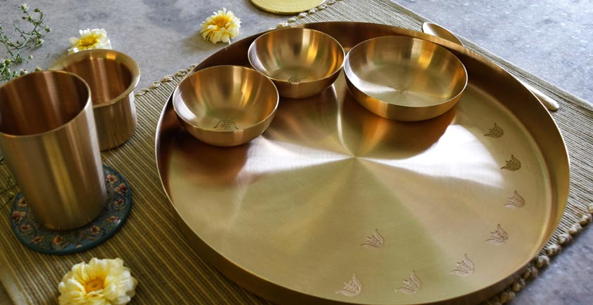 Coppre's Tulsi Kansa Thali