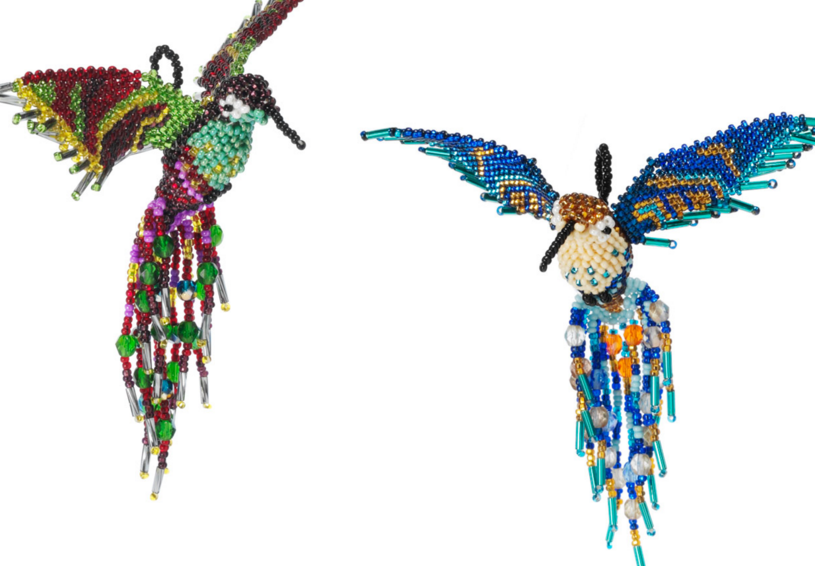 beaded ornaments