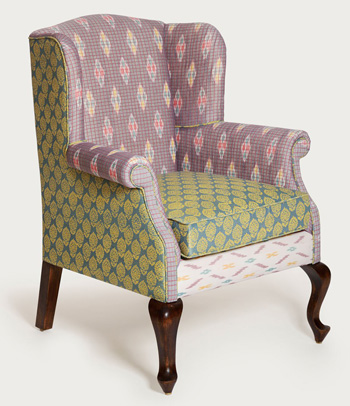 The Tobias Wingback Chair from limón