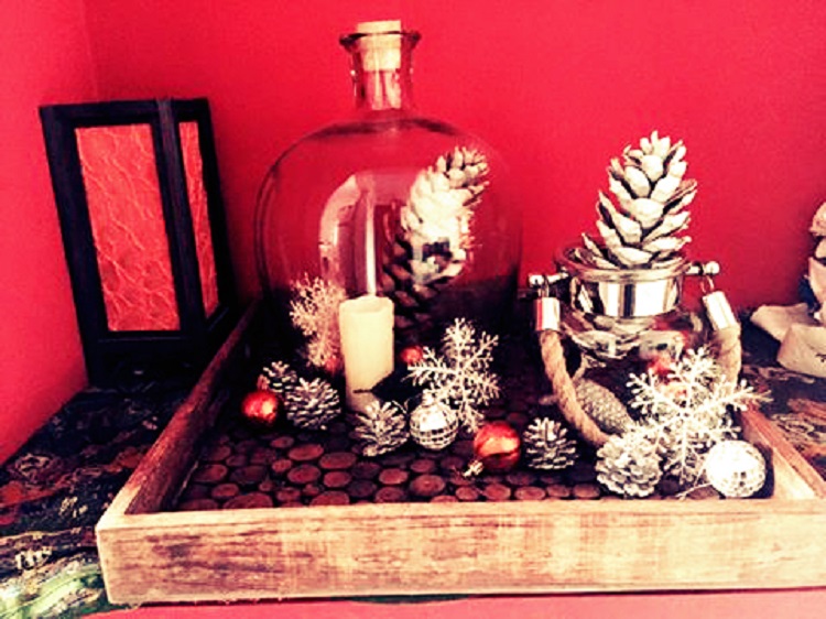 A holiday vignette by Nehaa Bajaj, a decor enthusiast