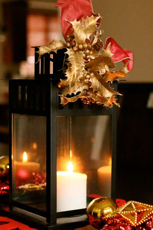 Candle tealight holder | Meera and Vijay's Christmas home Decor