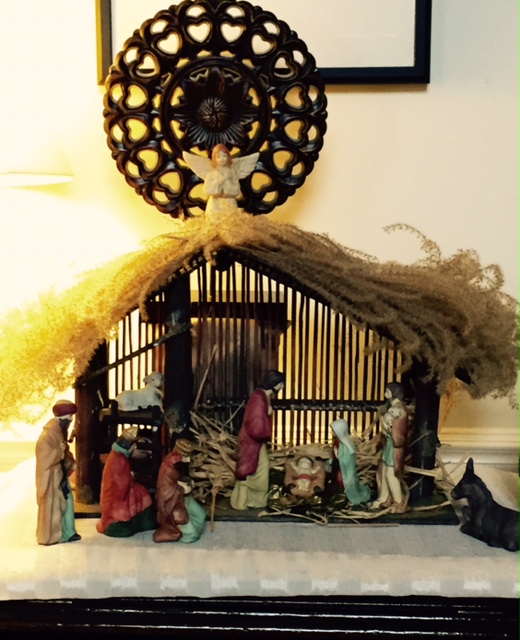 Christmas nativity set | Meera and Vijay's Christmas home Decor