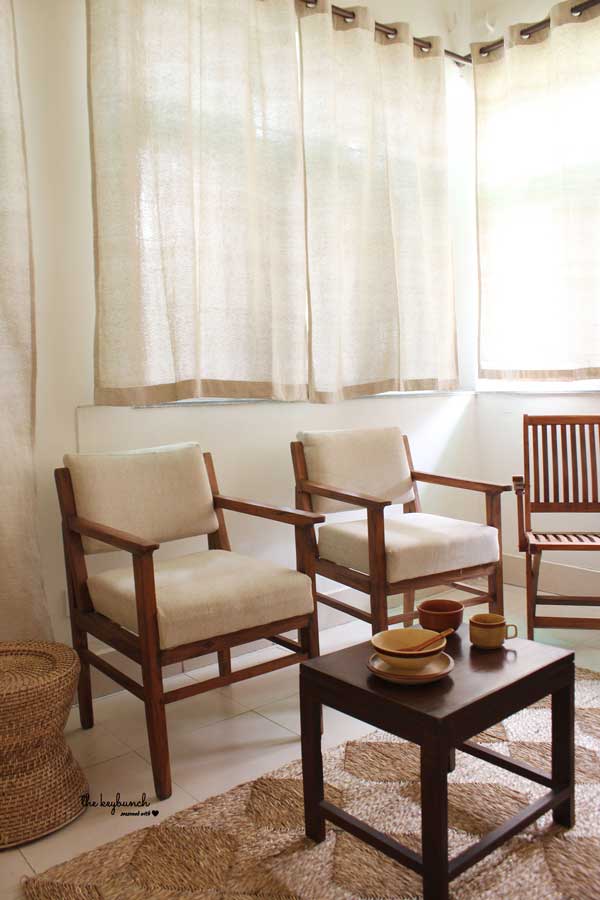 The living room decor