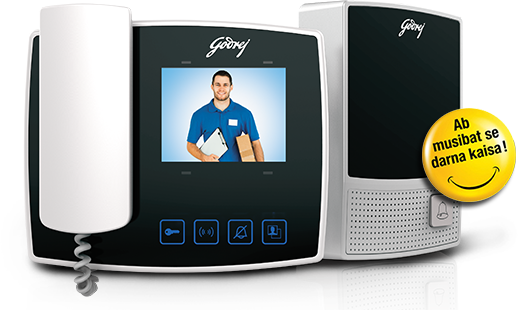 Video Door Phone Security by Godrej