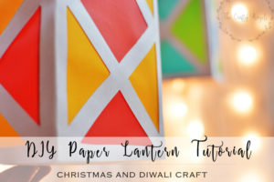 DIY paper lantern tutorial