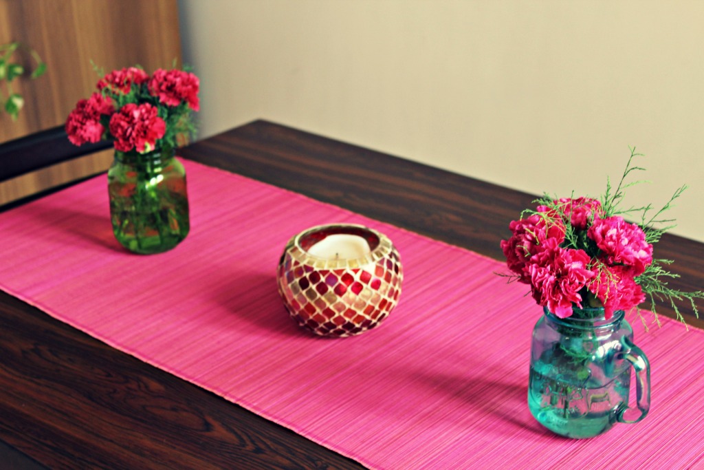 Dining table | Namratha Jagadish's Colour Infused Home Tour