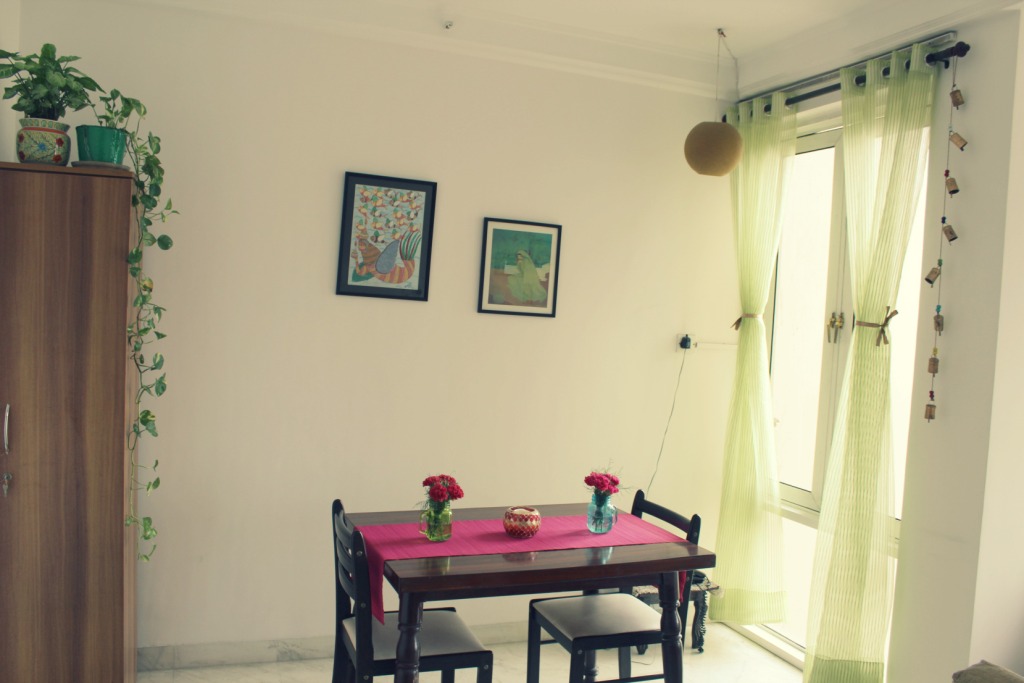 Dining area | Namratha Jagadish's Colour Infused Home Tour