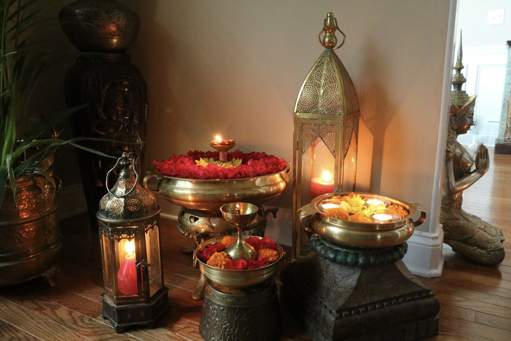 diwali festive decor - urli corner