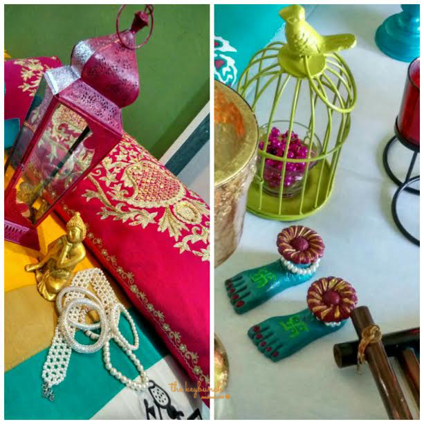 Colour mingle at Anushika home