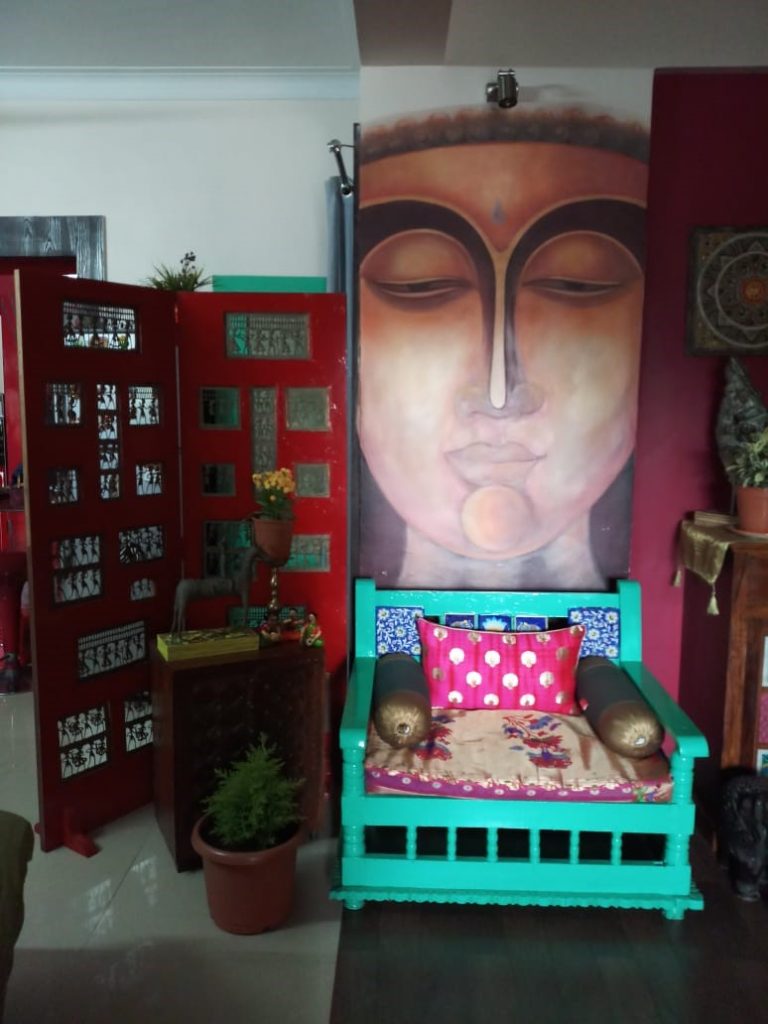 Home tour of Jyoti Mallude Unique Desi-Boho