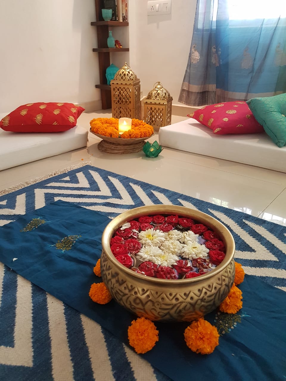 Diwali home decor with Kajal Tyagi