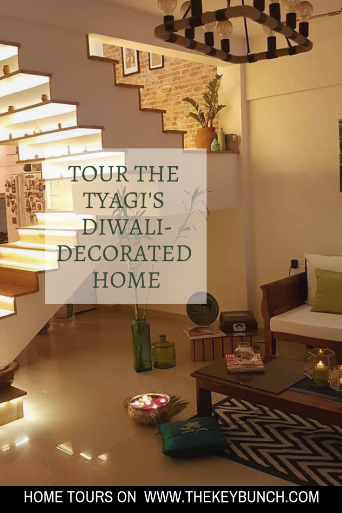 Diwali home decor with Kajal Tyagi - home tour TheKeybunch