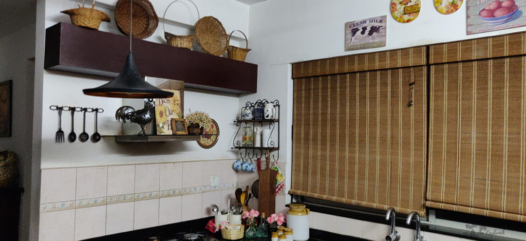 Jayashree Rajan's garden apartment tour on The Keybunch: kitchen