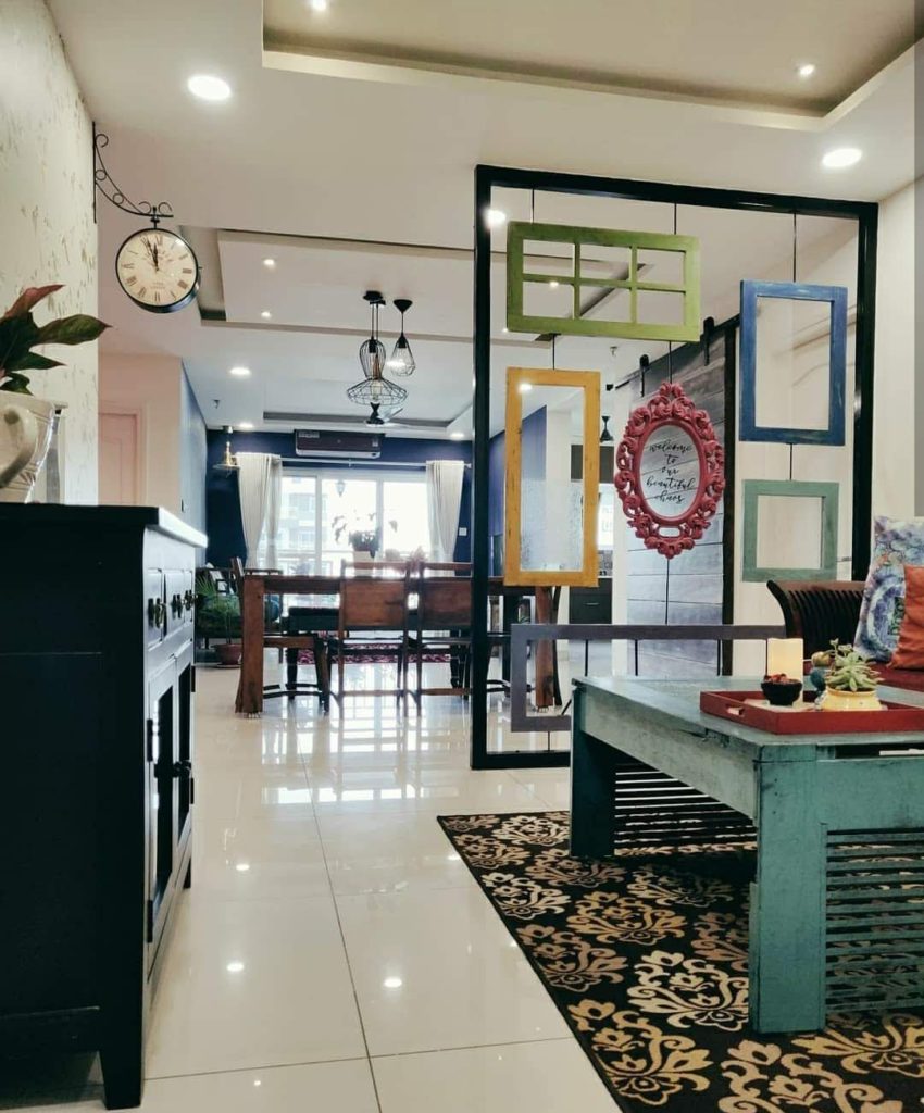 Home style Tour with Rajni in Hyderabad: the partition between formal sitting space and rest of the house to be more open