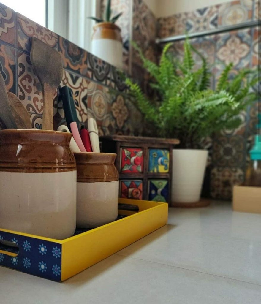 Home style Tour with Rajni in Hyderabad: a glimpse at the kitchen corner