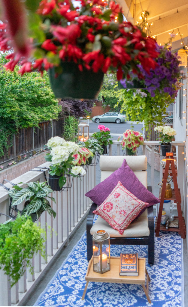 Affinity for antiques and collection of vintage | Home tour of Rushika & Dipkal's - Love the lushness and the beauty of balcony garden